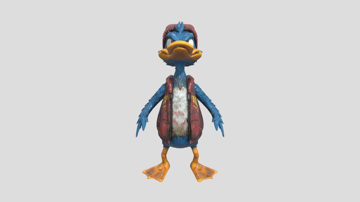 Urban Duck Redux 3D Model