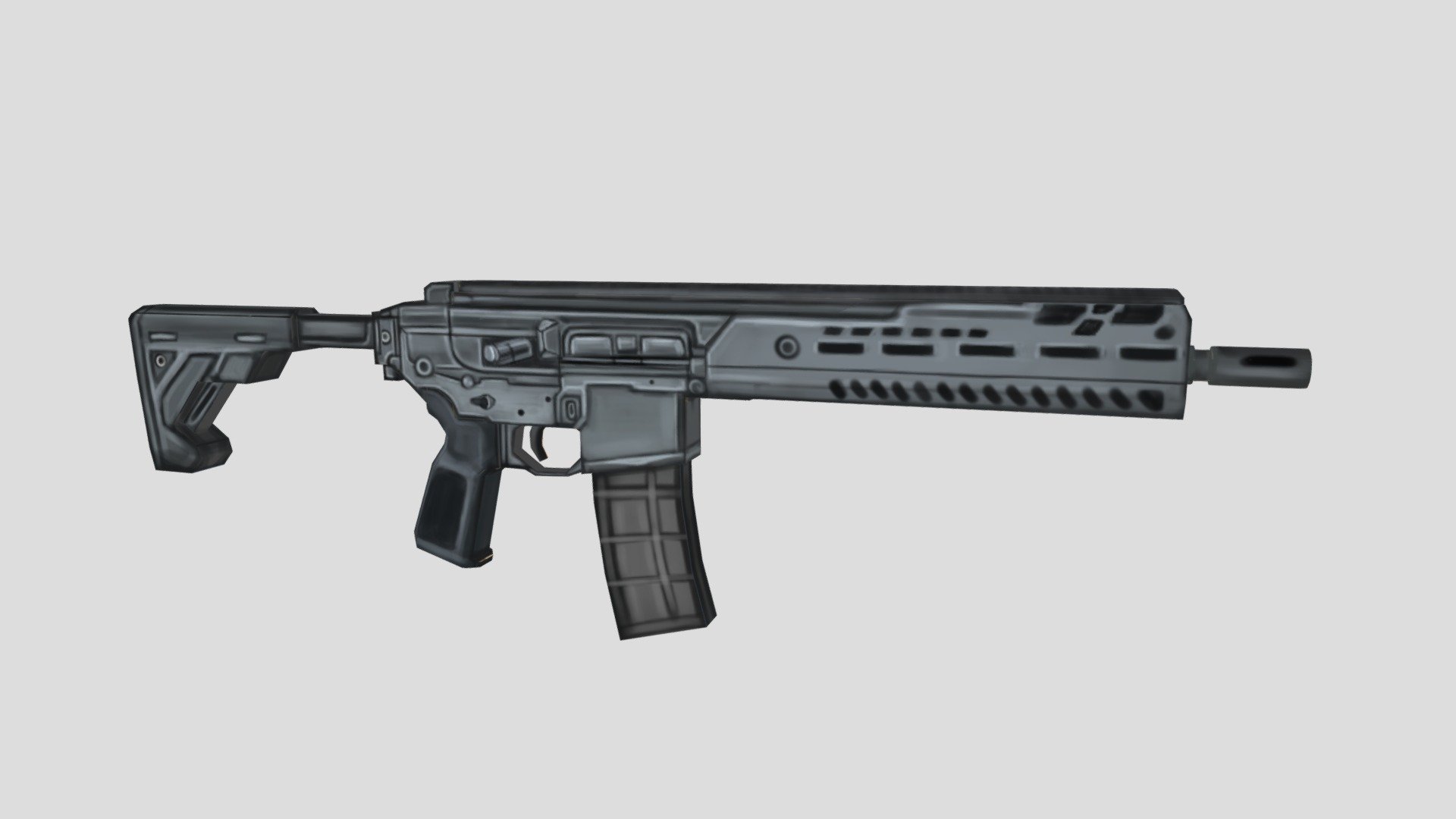 SIG MCX Virtus - 3D model by BRITA74 (@BRITA74) [03114d4]