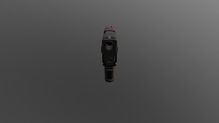 P250 psycho 3D Model