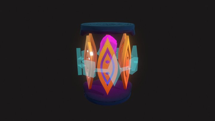 Arcane Battery 3D Model
