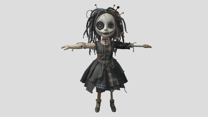 Sally Stitch 3D Model