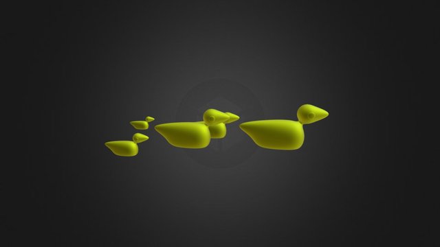 Ducks 3D Model