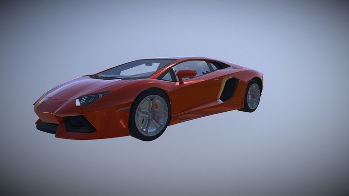 Lamborgini Aventador 3D Model