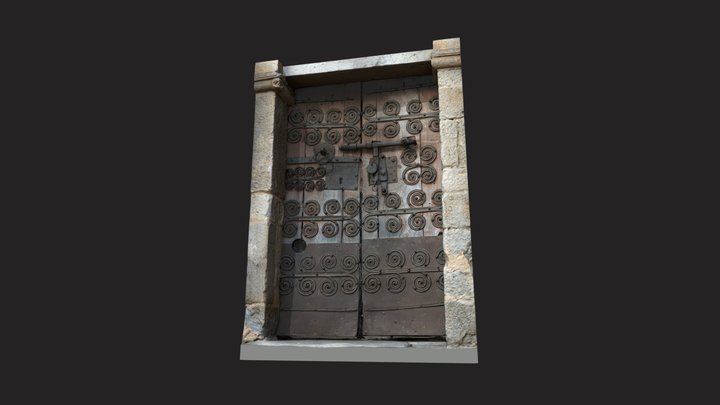 Porta Ferrada, Torroella de Fluvià 3D Model