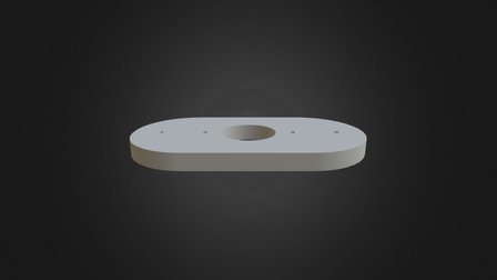 Pieza Union Hilos 3D Model