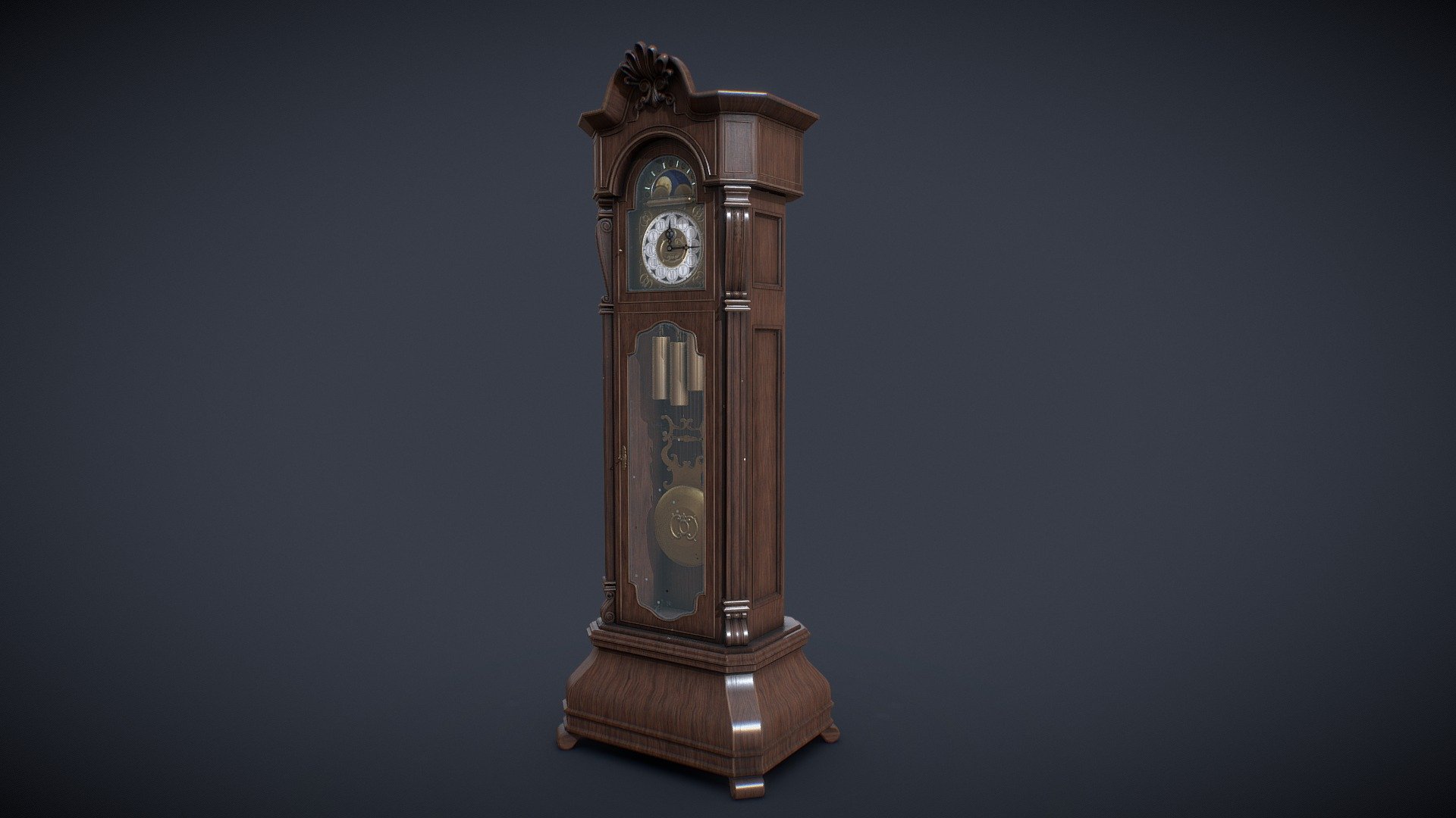 Clock_Victorian - Buy Royalty Free 3D model by Elkandar [0314643 ...