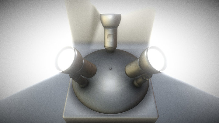 Animated Wall Lamps – Kostenloses 3D-Modell STL