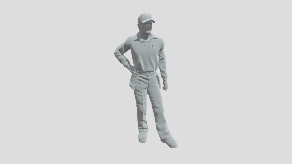 Baseball Umpire on the Field