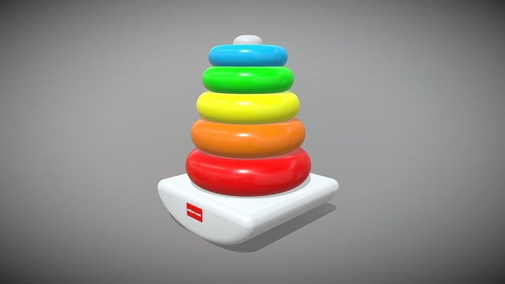 Stacking Toy 3D Model