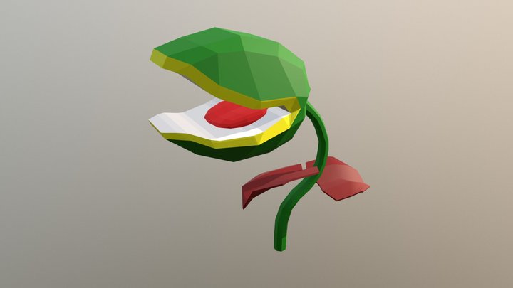 Carnivorous plant 3D Model