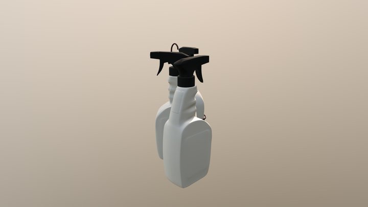 Spraybottle_fogwelld1 3D Model