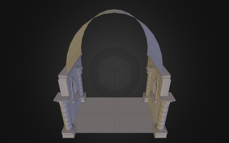 DUNGEON_HODNIK_WINDOWED 3D Model