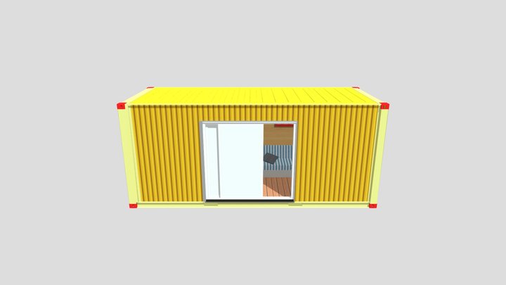 ContainerHouse-02 3D Model