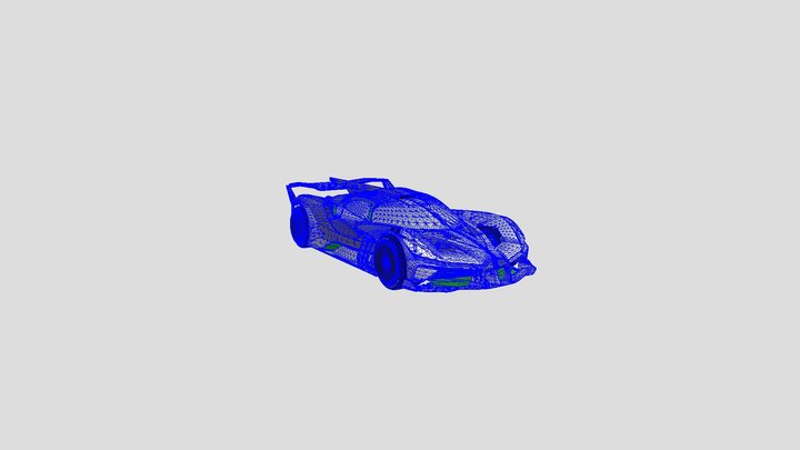 Bugatti bolide 3D Model