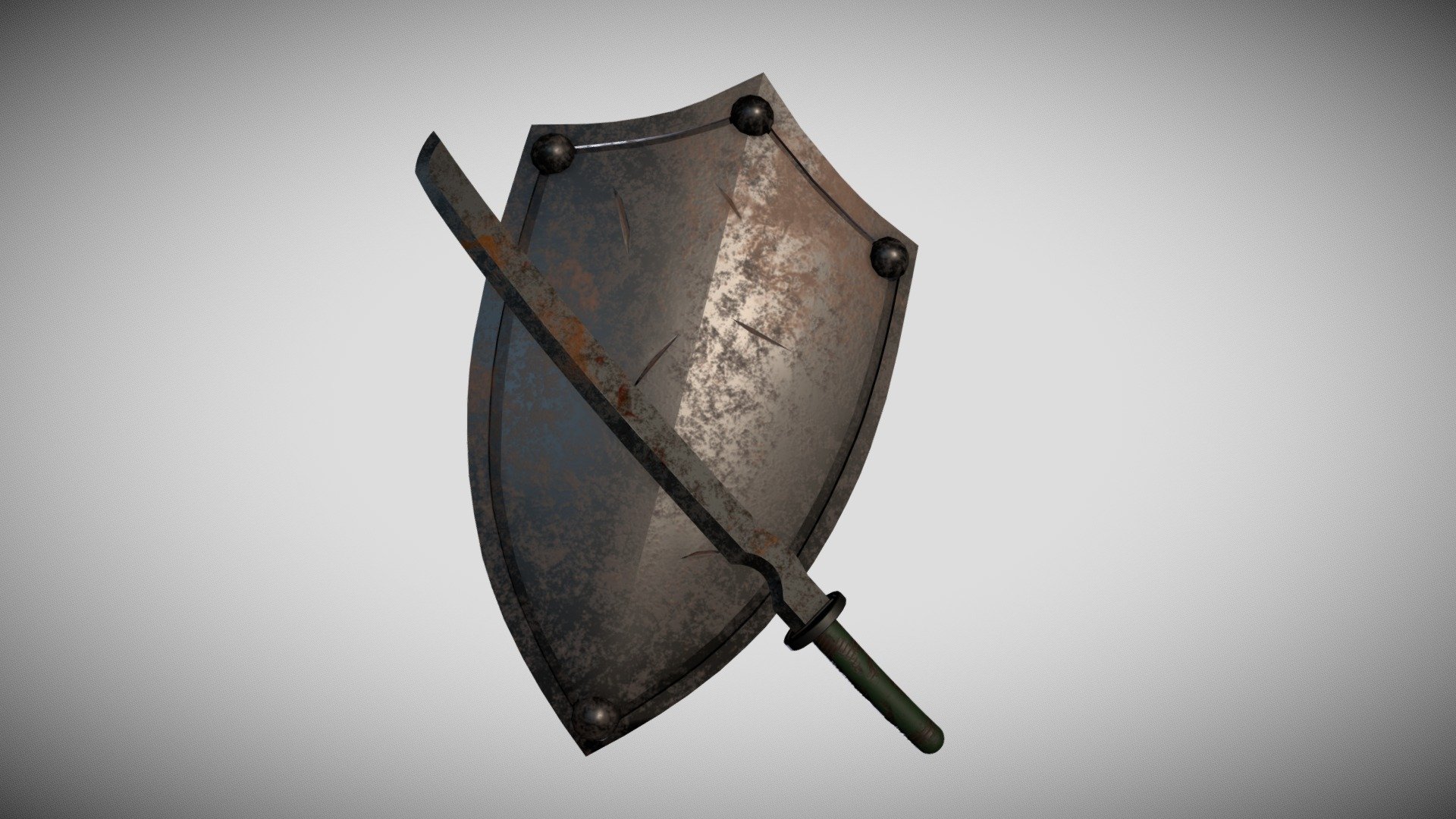 Ancient Sword and Shield