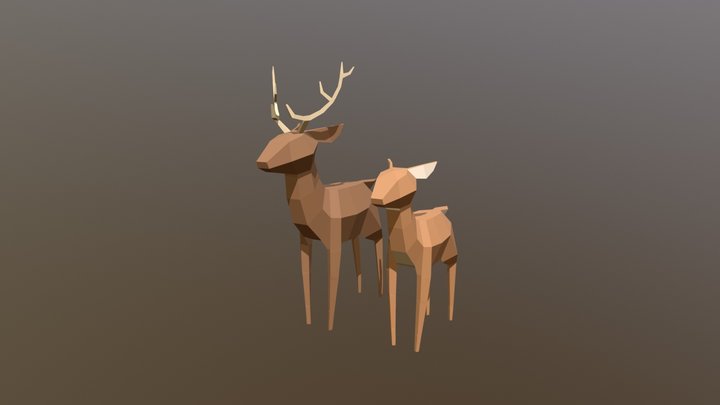 Deer 3D Model
