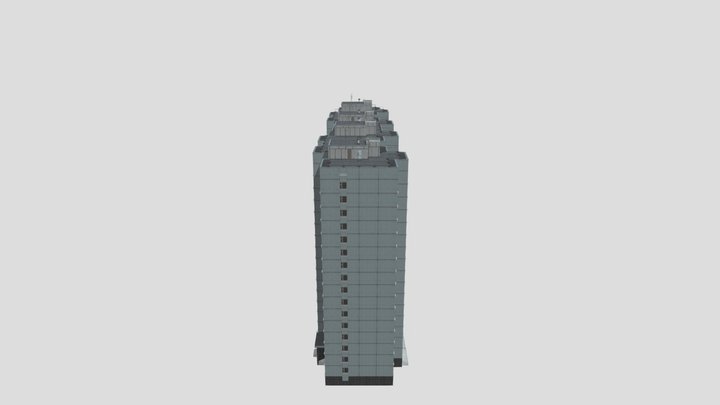 Residential building type I-522A 3D Model