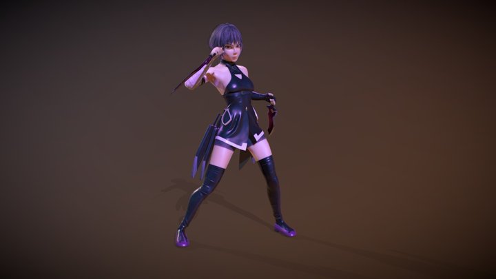 Character Jack 3D Model