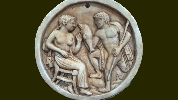 Poseidon And Amphitrite 1 3D Model