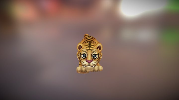 Tiger_run 3D Model