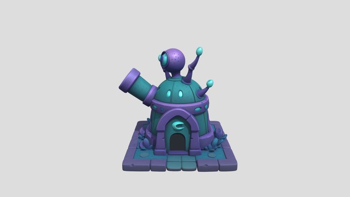 Alien Building House Concept