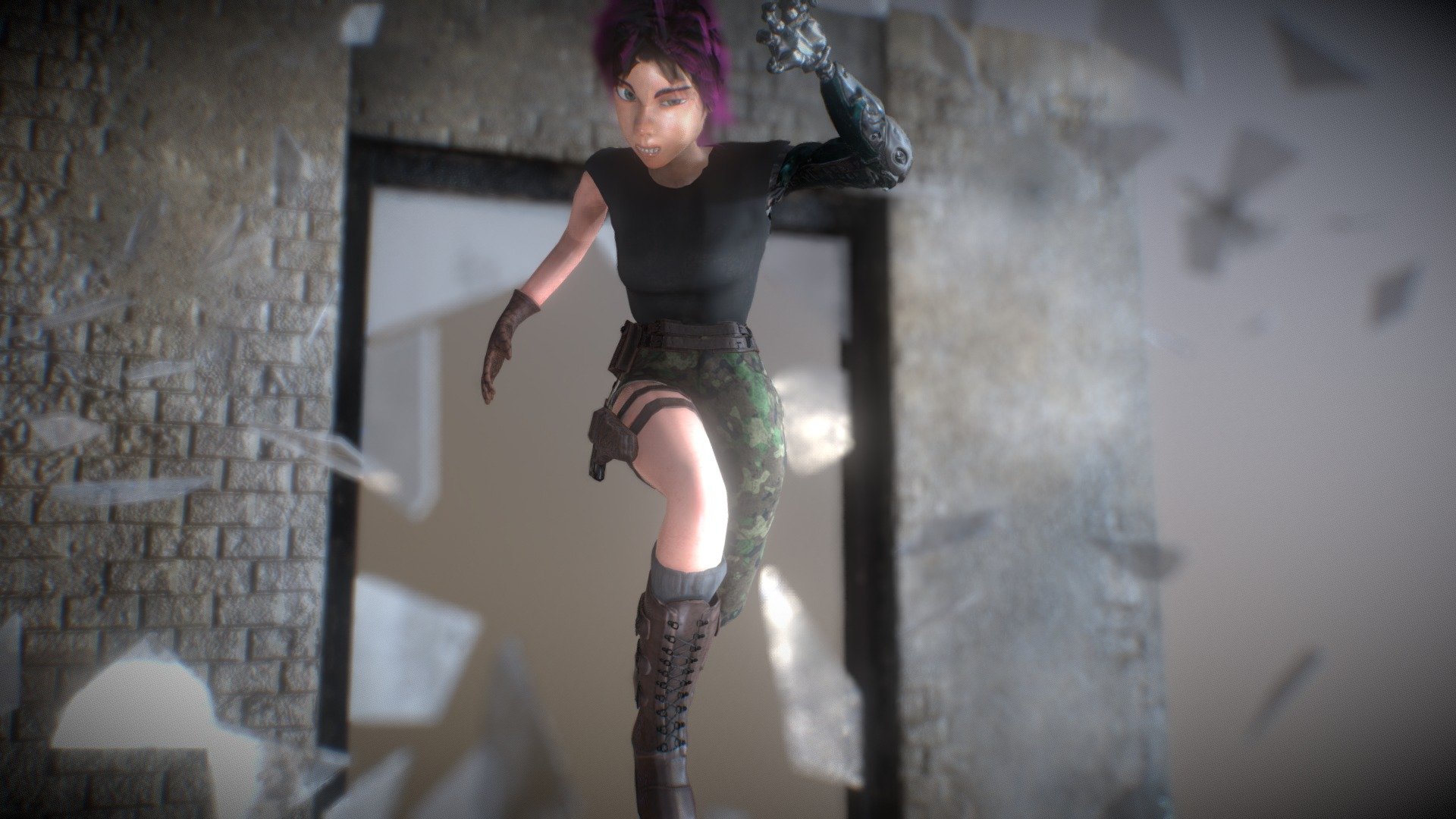 break the window - 3D model by olart3d [031c9f0] - Sketchfab
