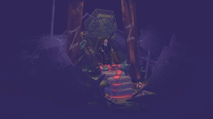 Butcher's Throne 3D Model