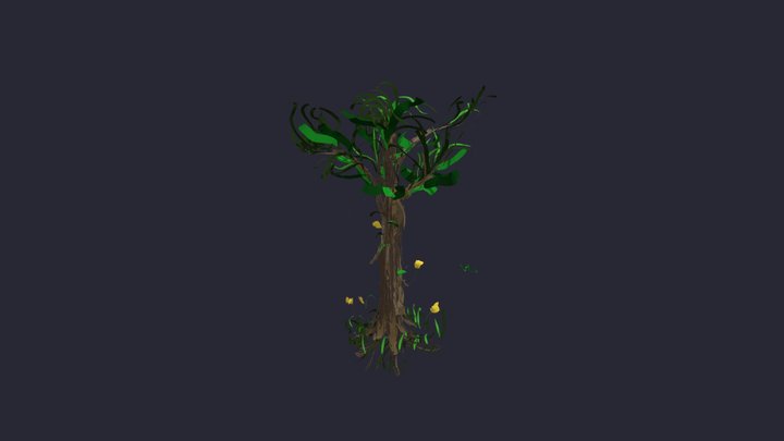 5 min tree 3D Model
