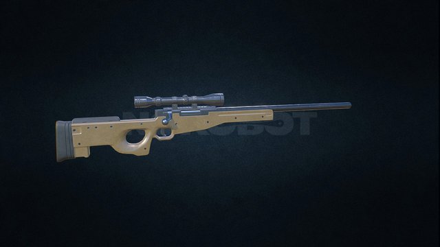 Sniper - Modern Guns 3D Model