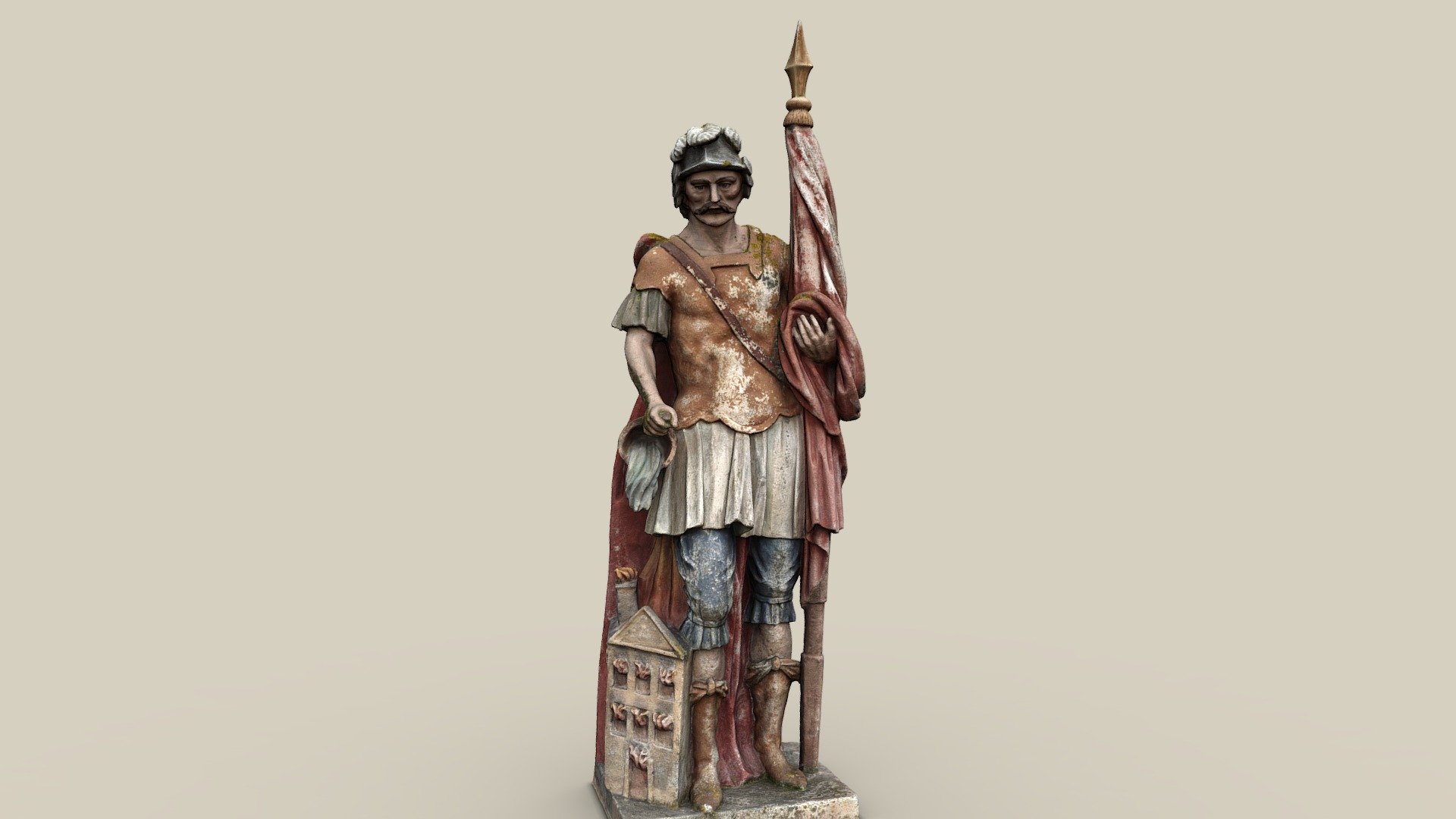 Hl. Florian — Sketchfab embed 3D viewer
