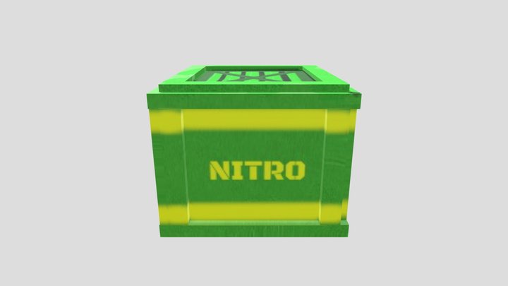 Nitro Crate 3D Model