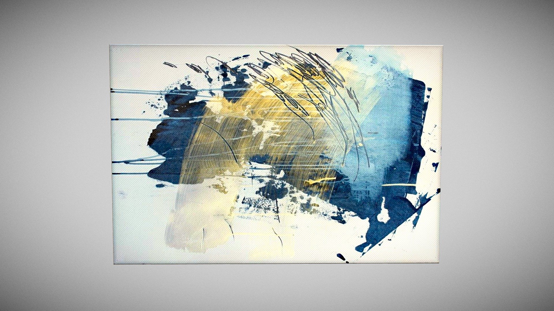 Abstract Painting - 3D model by nicola.introini (@NIN23) [0322107 ...