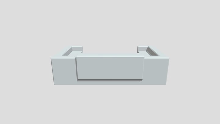 Reception Desk 3D Model