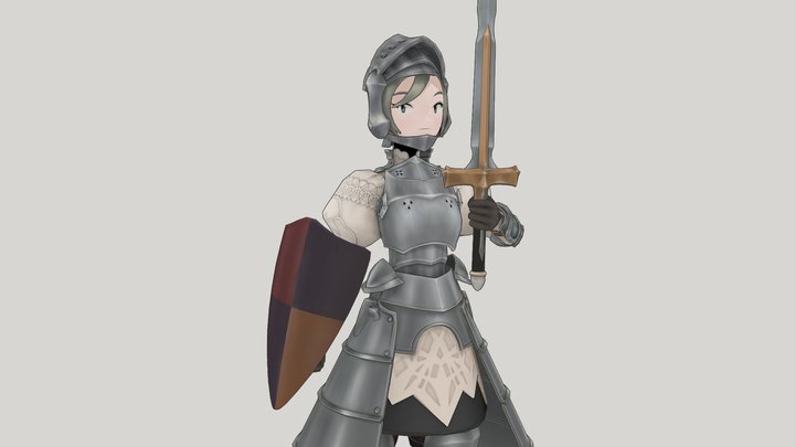 Onion Knight 3D Model