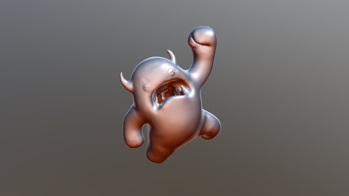 Melvin Sculpt Decimate 3D Model