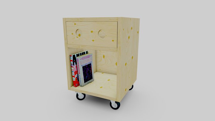 Side Table 3D Model