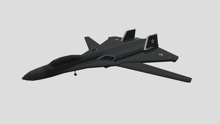 Sukhoi Object 54 3D Model