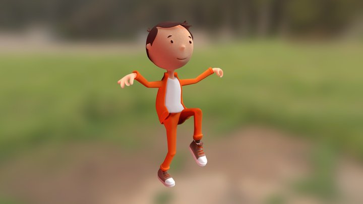 karate kid 3D Model