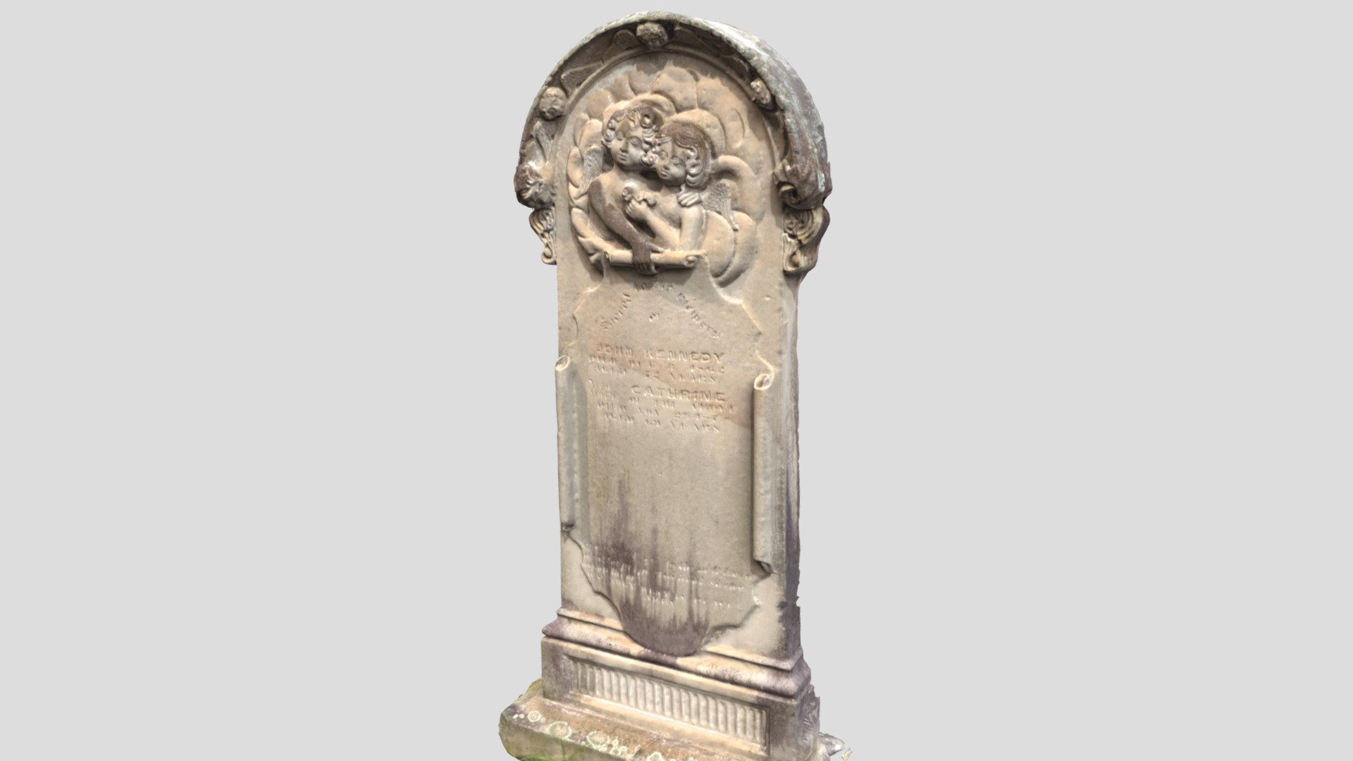 Carved headstone - St Patricks Parramatta.