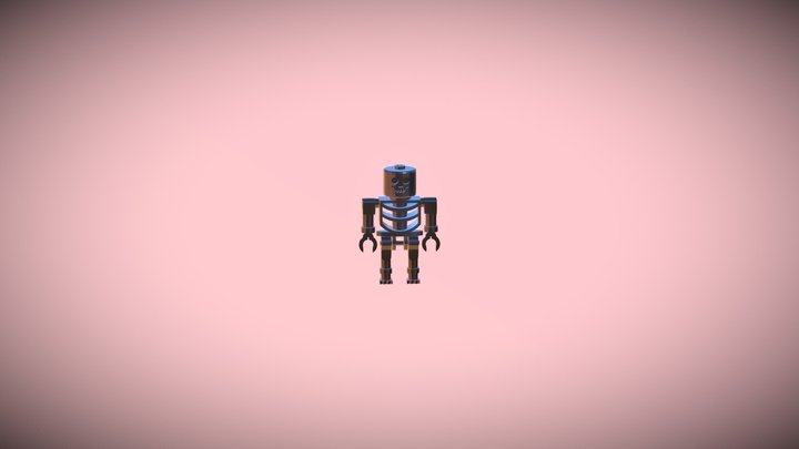 Lego esqueleto 3D Model