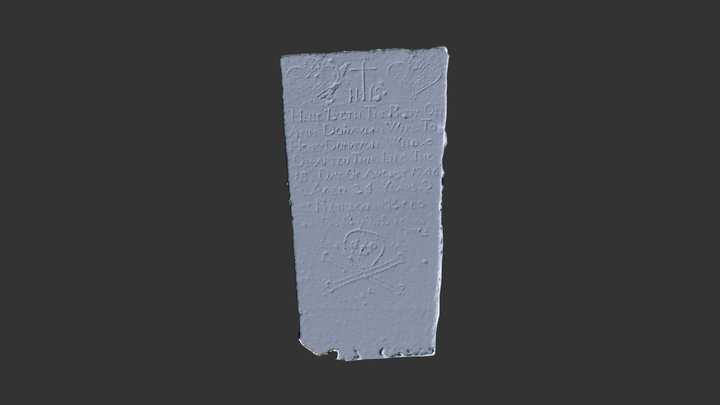 Headstone - New Ross 3D Model