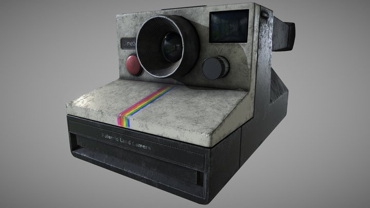 Polaroid One Step Land Camera 3D Model