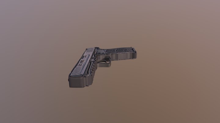 JW Gun10 3D Model