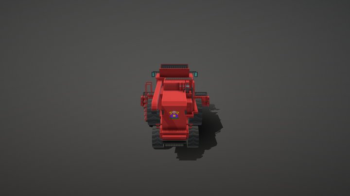Harvester 3D Model