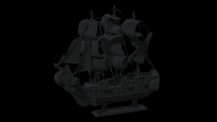 Ornament Ship 3D Model