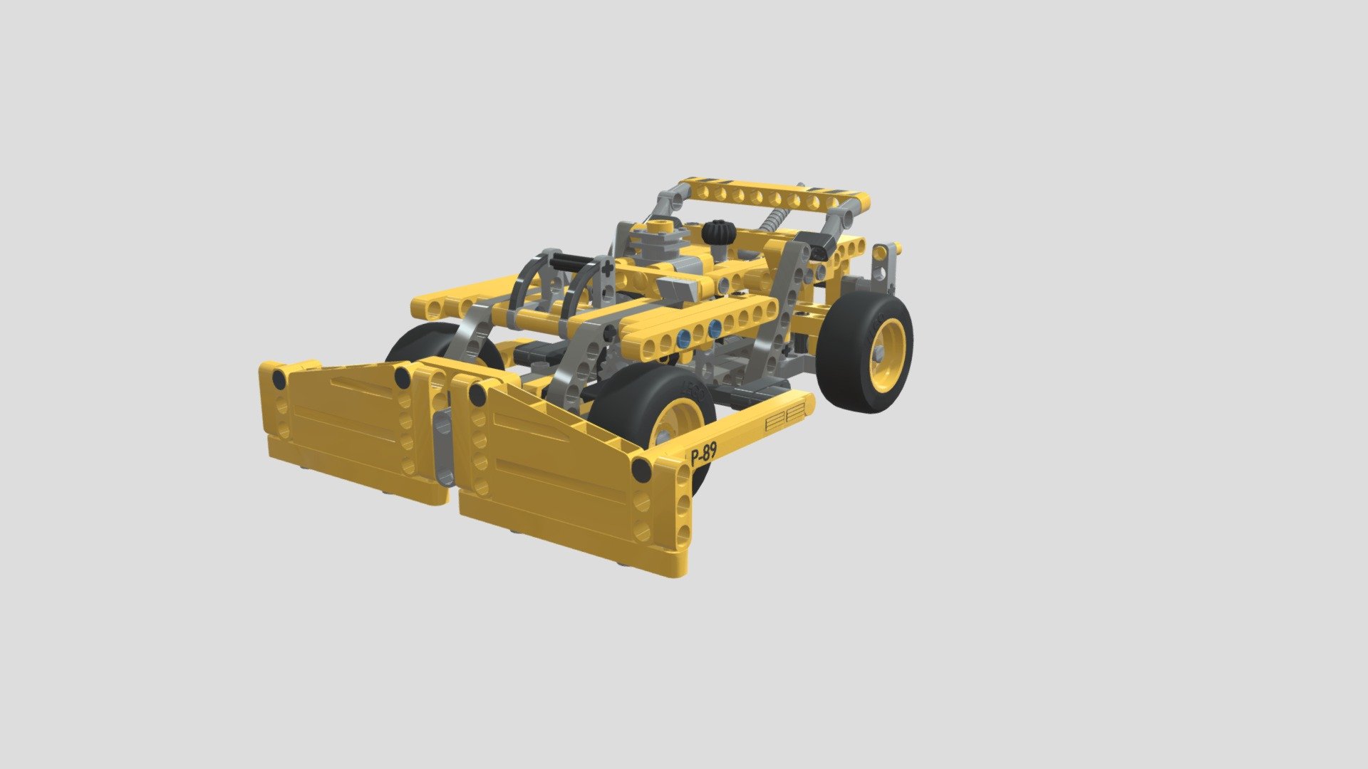 Lego bulldozer