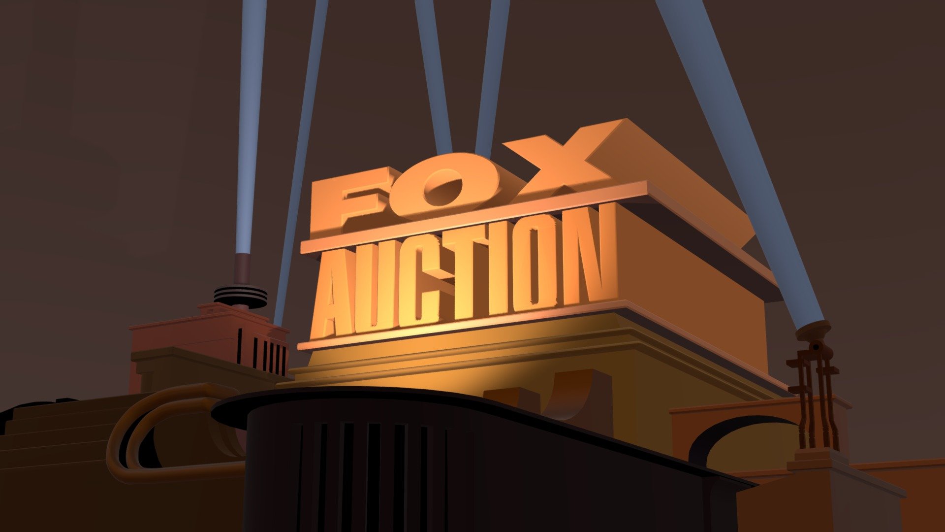 Fox Auction Blender Remake - Download Free 3D model by ...