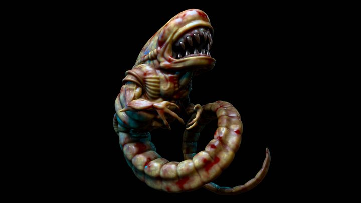 Chest Burster 3D Model