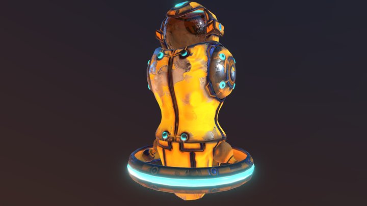 Android Pipe 3D Model