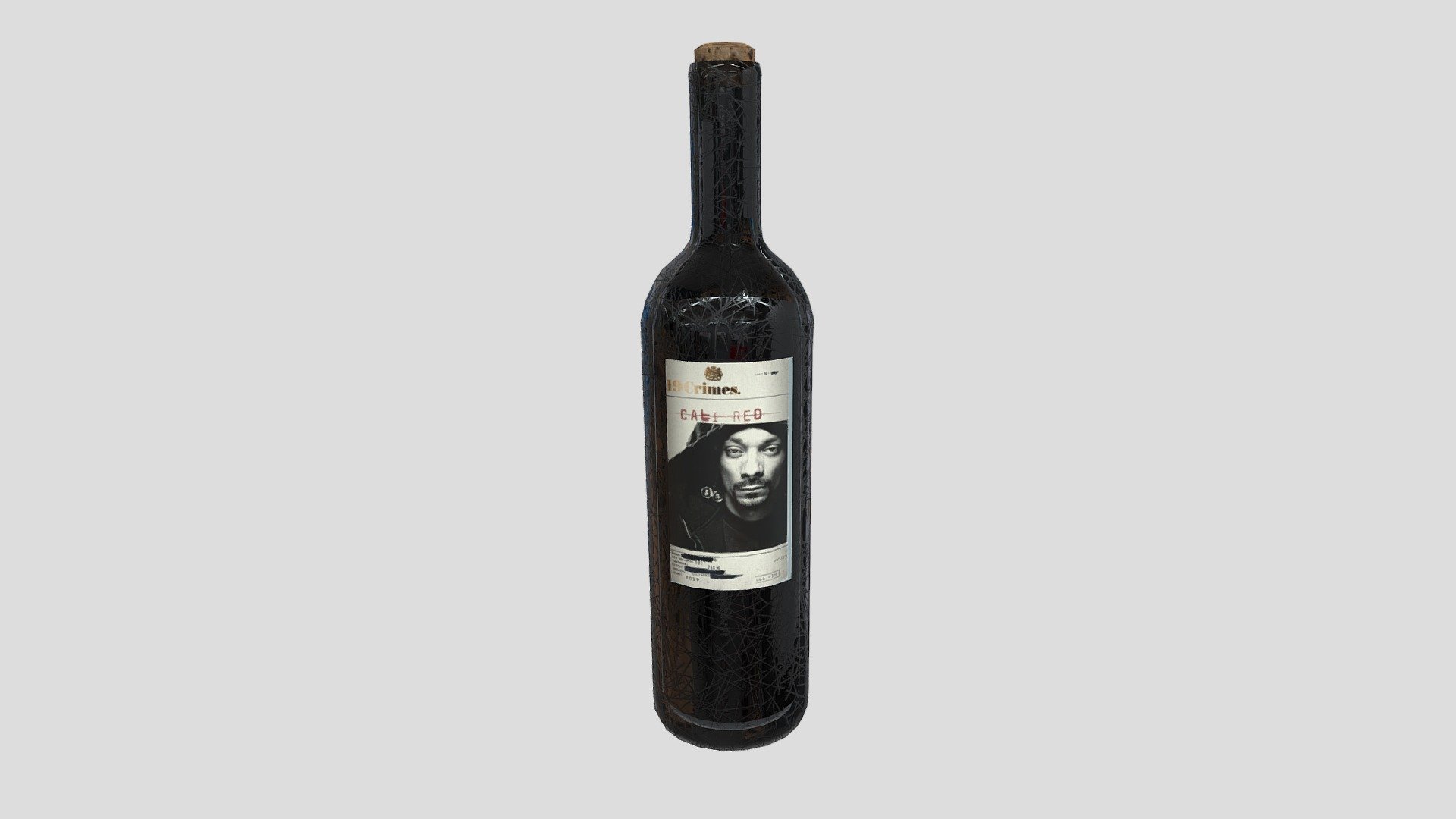 13 Crimes - Snoop Dog Wine Bottle